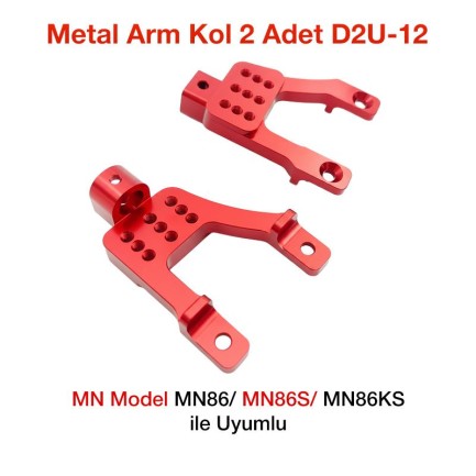 MN Model MN86/MN86S/MN86KS Metal Arm Kol 2 Adet D2U-12